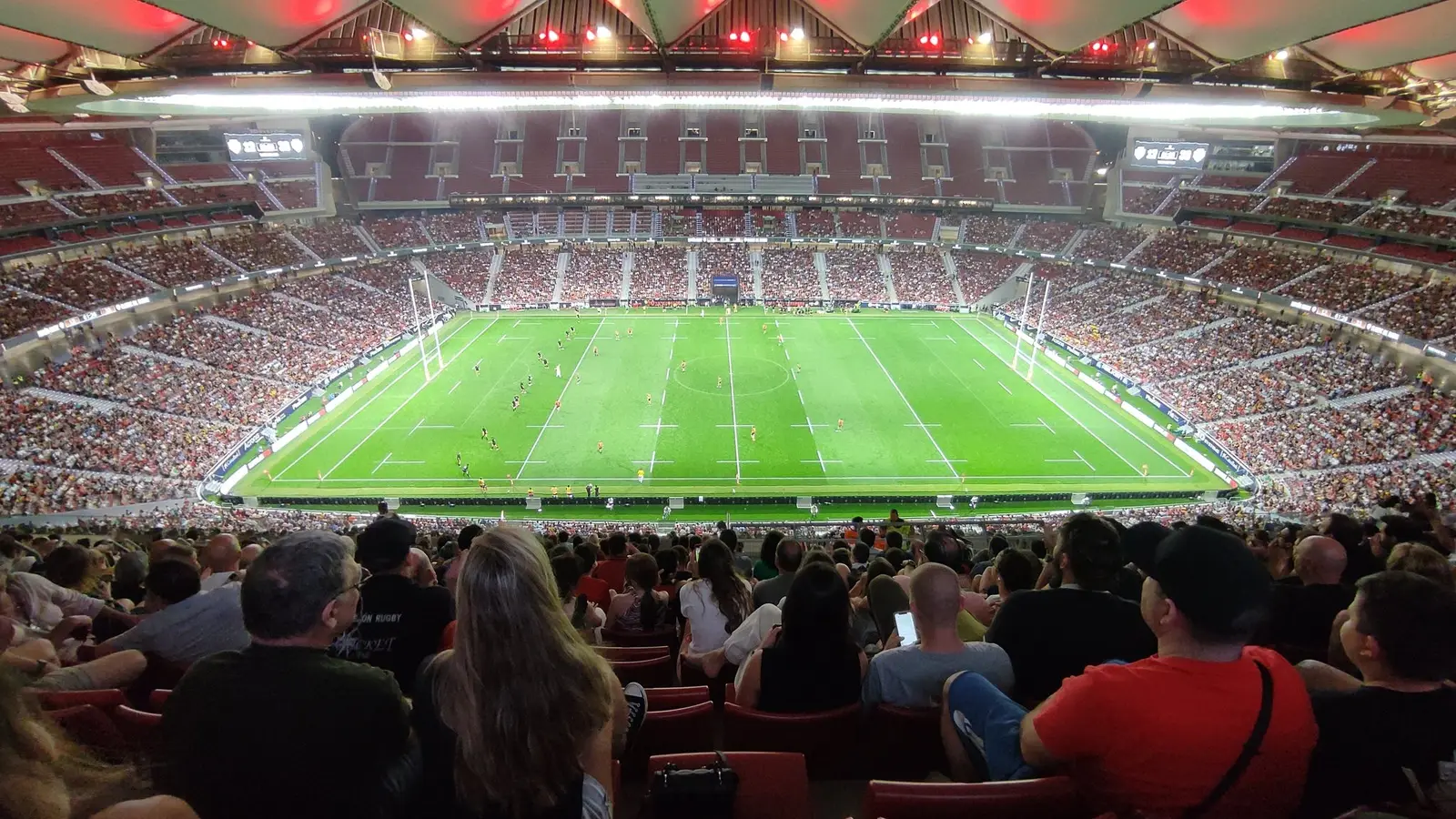 L'intérieur du Metropolitano, le stade de l'Atlético de Madrid
